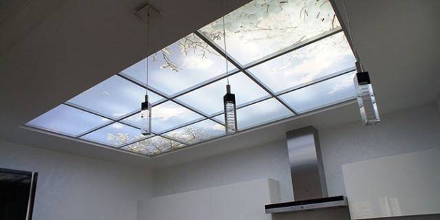 Фальш-окно с подсветкой – виды конструкций их использование