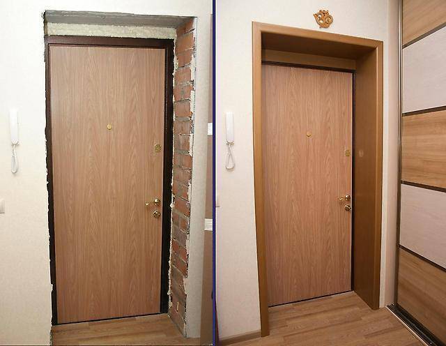 Чтобы входная дверь радовала глаз и защищала жилище – чем и как ее можно обшить?