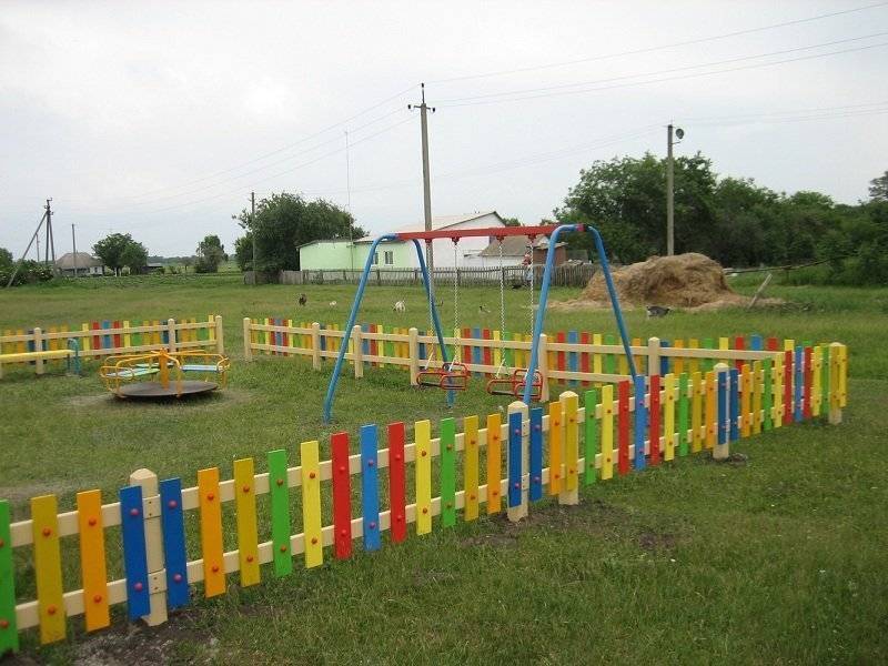 Детские игровые площадки на даче своими руками (100 фото)