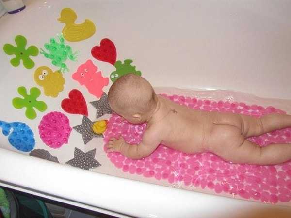 Детский мини-коврик для ванной: резиновые модели на присосках для детей, clippasafe и valiant