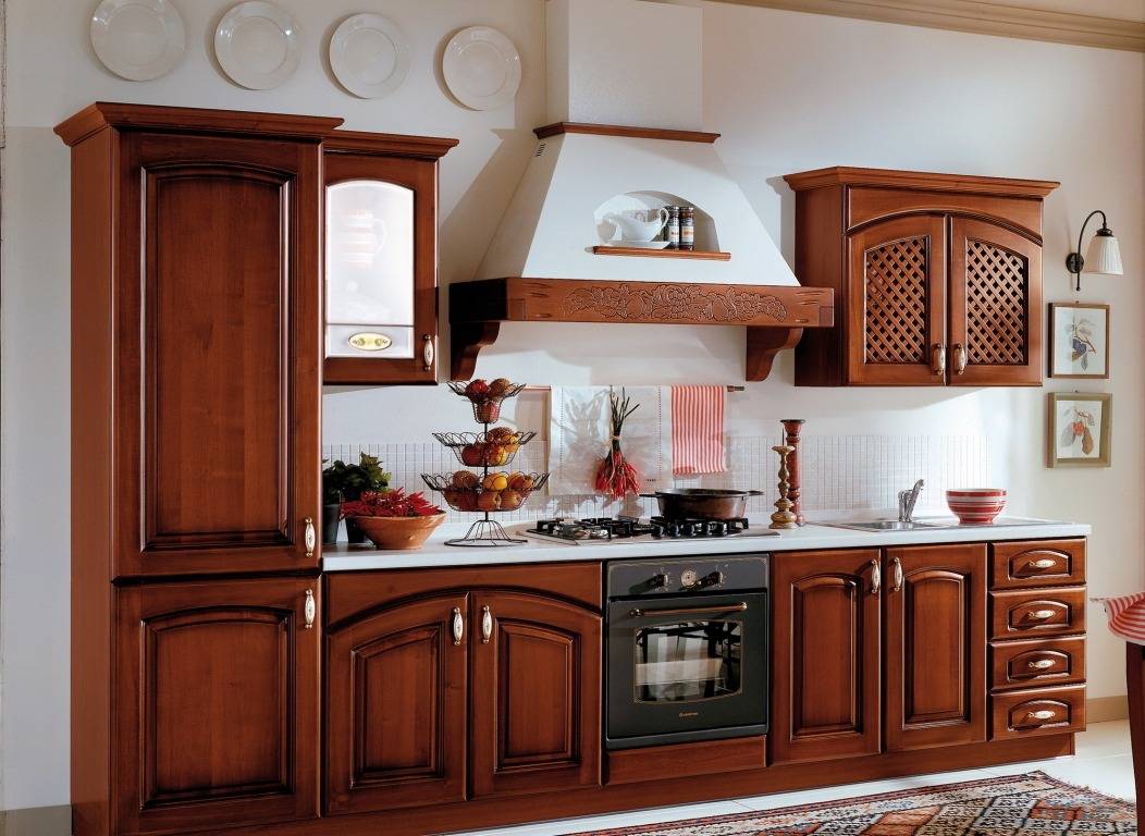 Кухня в деревянном доме: 100 фото современного дизайна и отделки кухни из бруса