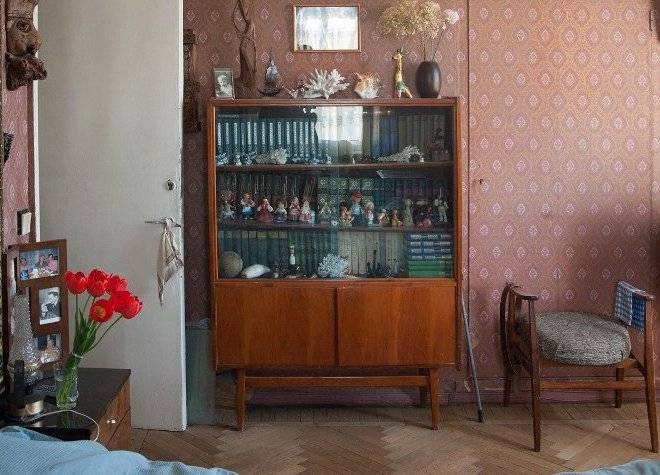 Советская мебель в современном интерьере - фото примеров