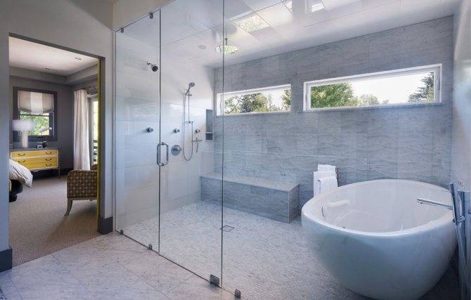 Голубая ванная - особенности интерьера, варианты дизайна и советы по выбору оформления