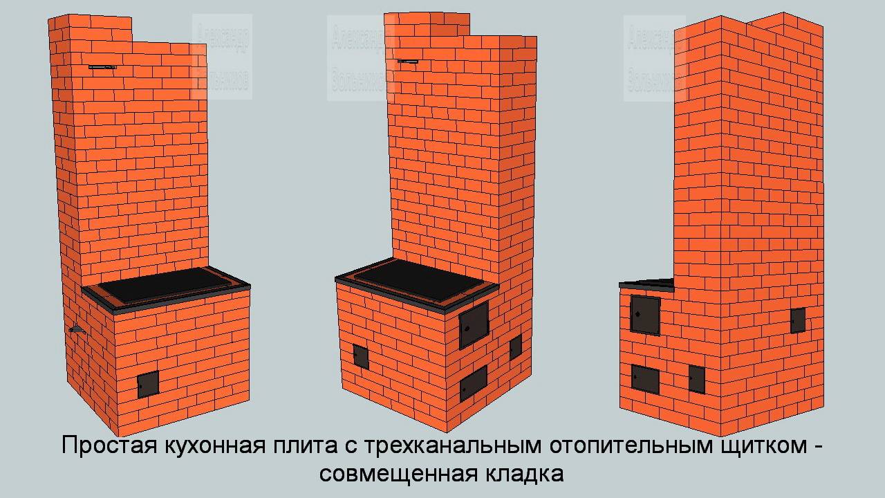 Печь из кирпича: как выполняется кладка – порядовки, варианты конструкций