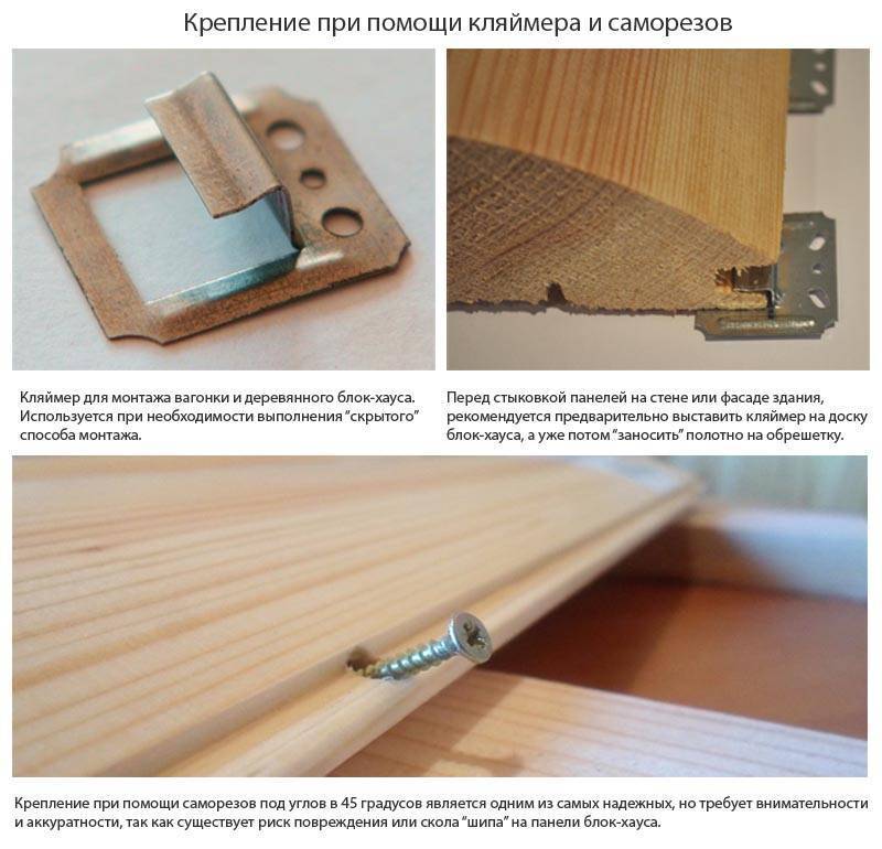 Отделка «блок-хаусом»: тонкости монтажа
