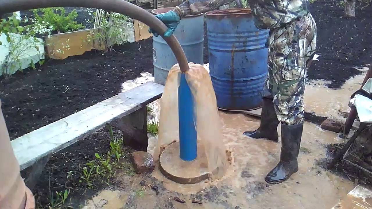 Как почистить скважину своими руками от песка и ила: инструкция и видео