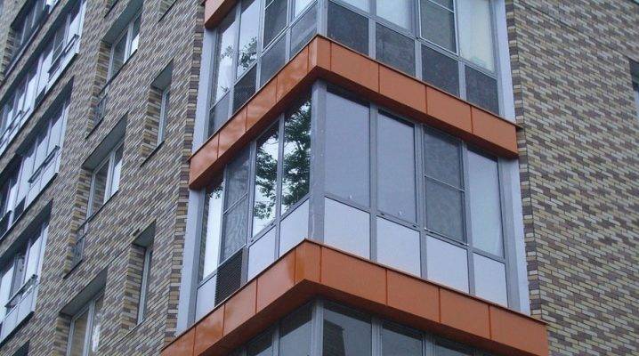 Алюминиевое остекление балконов