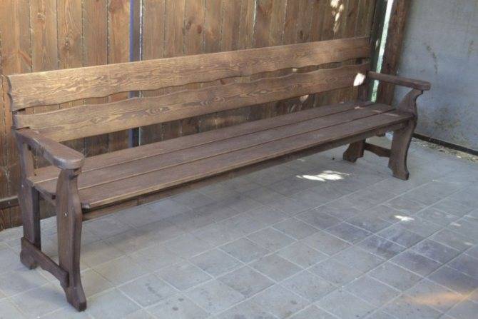 Скамейка из дерева своими руками: 205+ (фото) разных вариантов