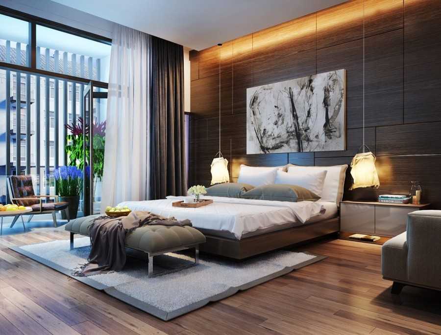Отделка спальни: 150 фото новинок дизайна + инструкция, как красиво и практично оформить стены в спальне