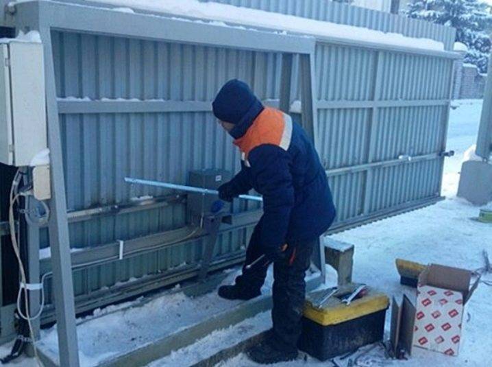 Ремонт и техническое обслуживание откатных ворот
