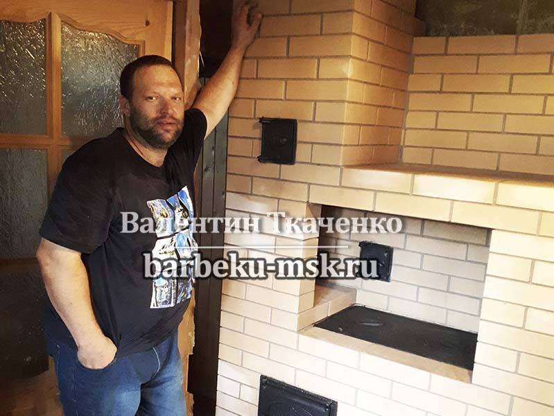 Как сложить печь-шведку с плитой