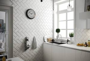 Белая плитка «под кирпич»: тонкости выбора