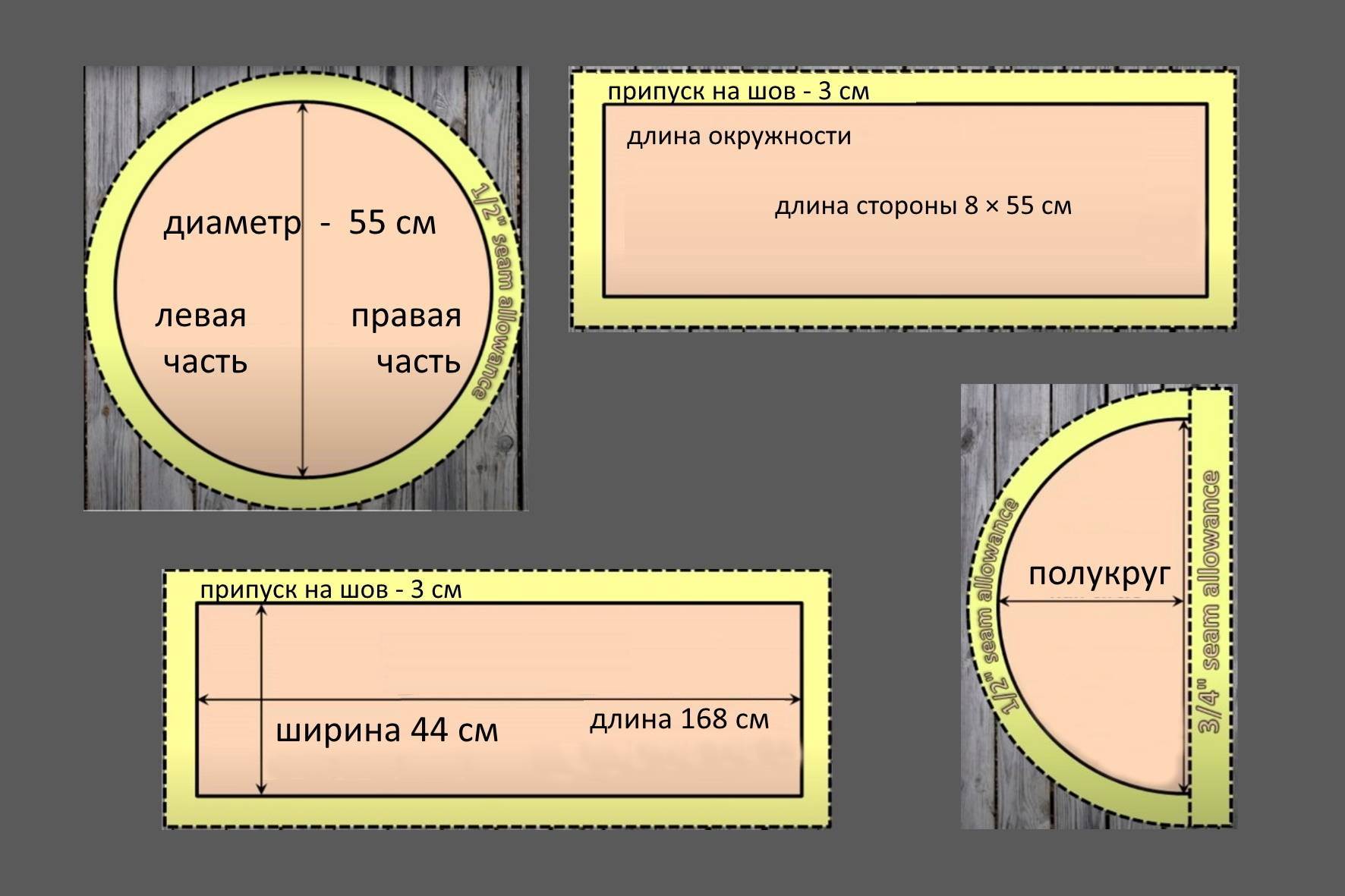 Как самому сделать лежанку для собаки маленькой породы