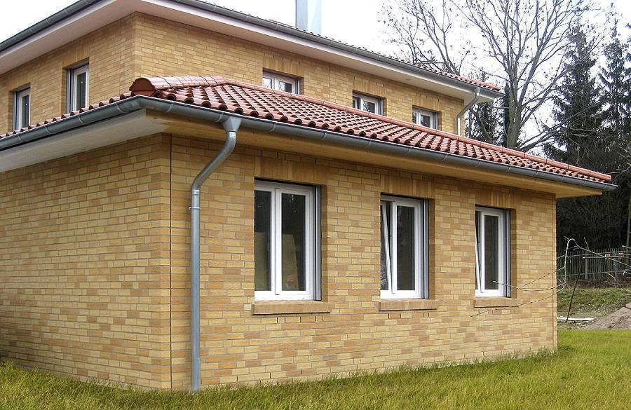 Размеры облицовочного желтого кирпича: стандартный формат