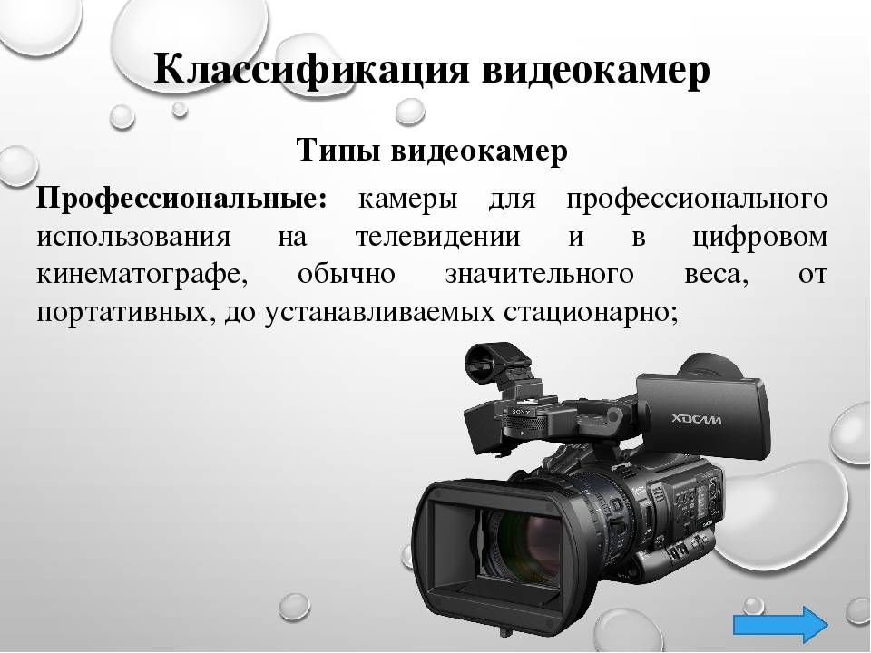 Использование камеры. Видеокамера описание. Характеристики видеокамер. Цифровые видеокамеры характеристики. Классификация видеокамер.