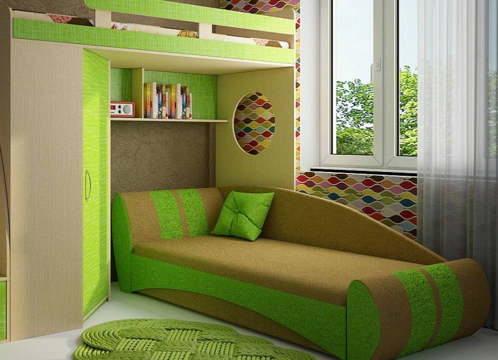 Диваны для детской комнаты — популярные моделей разных производителей