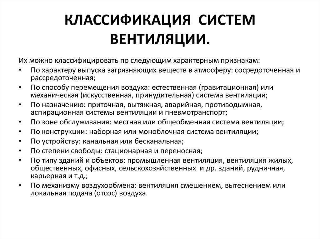 Всё о естественной вентиляции