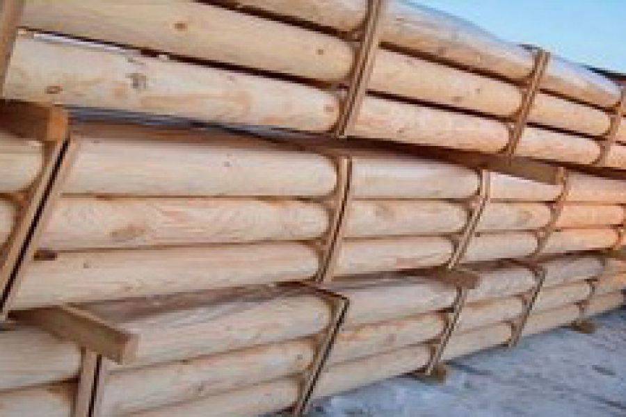 Все об оцилиндрованных бревнах