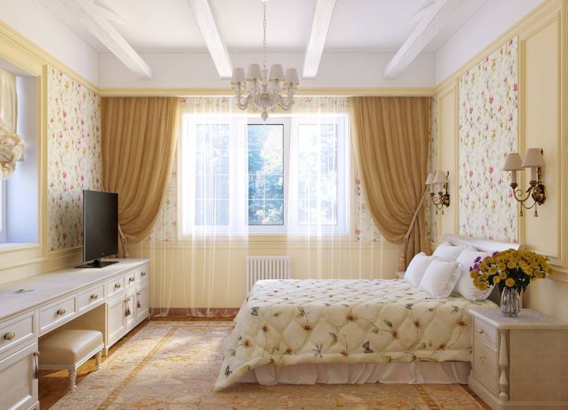 Дизайн спальни в бежевых тонах: фото, варианты сочетаний с другими цветами