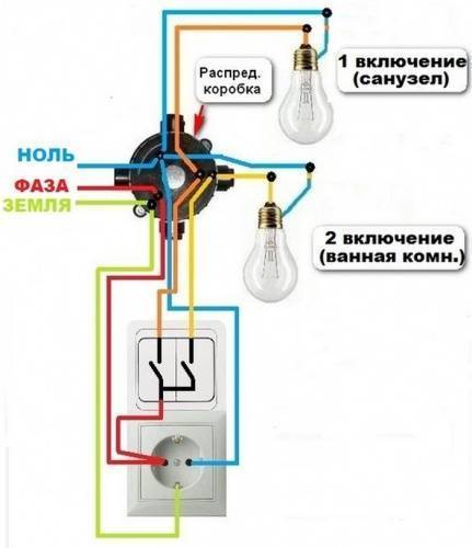 Розетка с выключателями в одном корпусе: подключение и лучшие модели