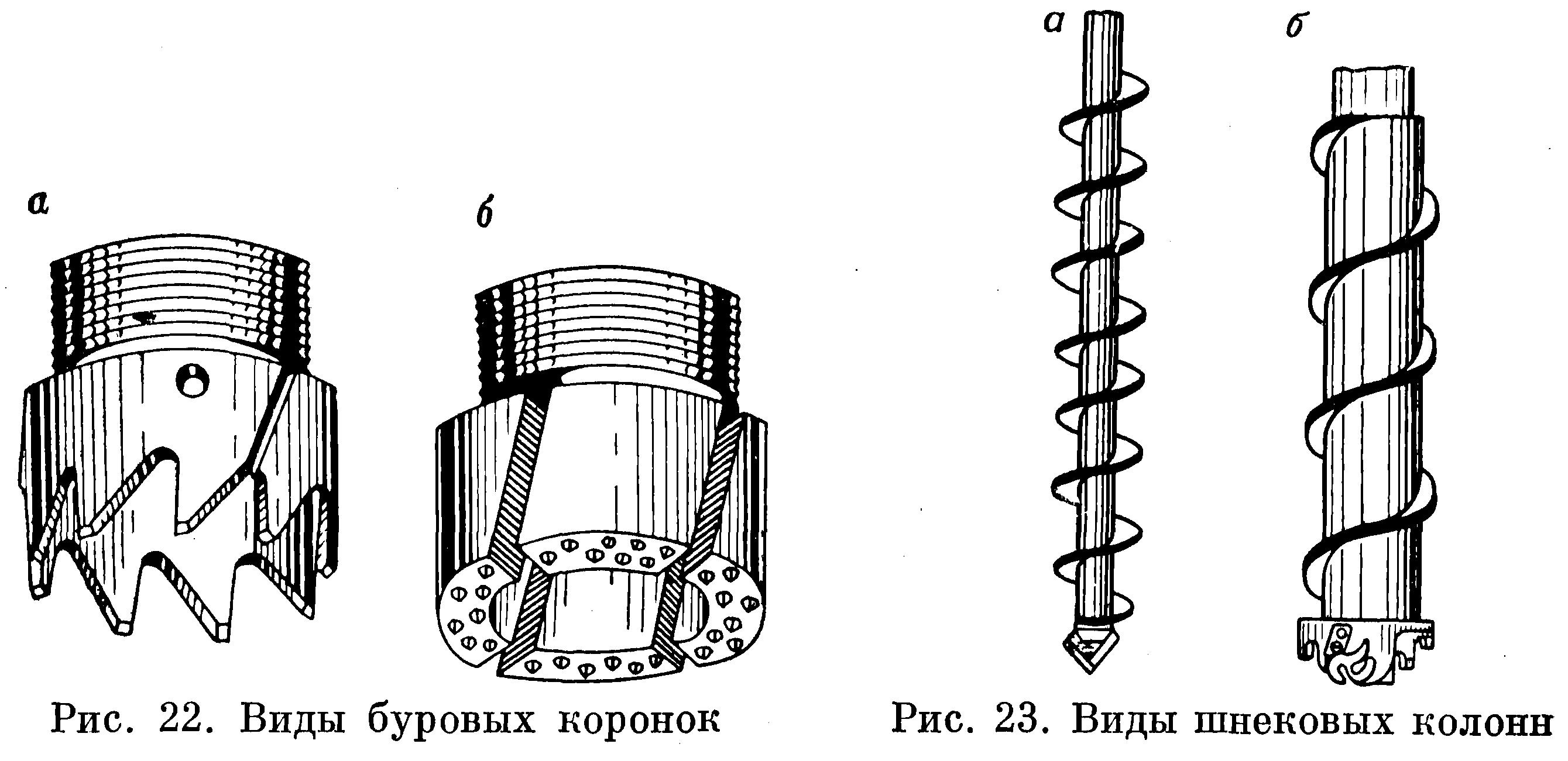 Буровой шнек чертеж