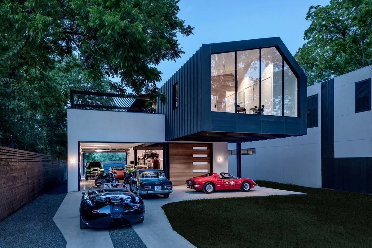 Дом с гаражом: 100+ идей шикарного дизайна 2019 года на фото