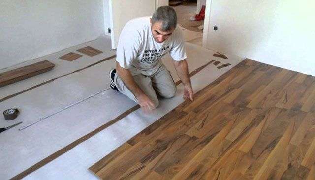 Какой стороной положить подложку под ламинат — remontir.info