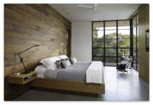 Деревянные обои: интересный способ отделки