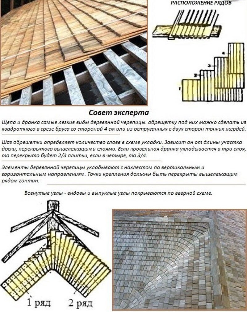 Кровля из дранки: особенности данного кровельного материала