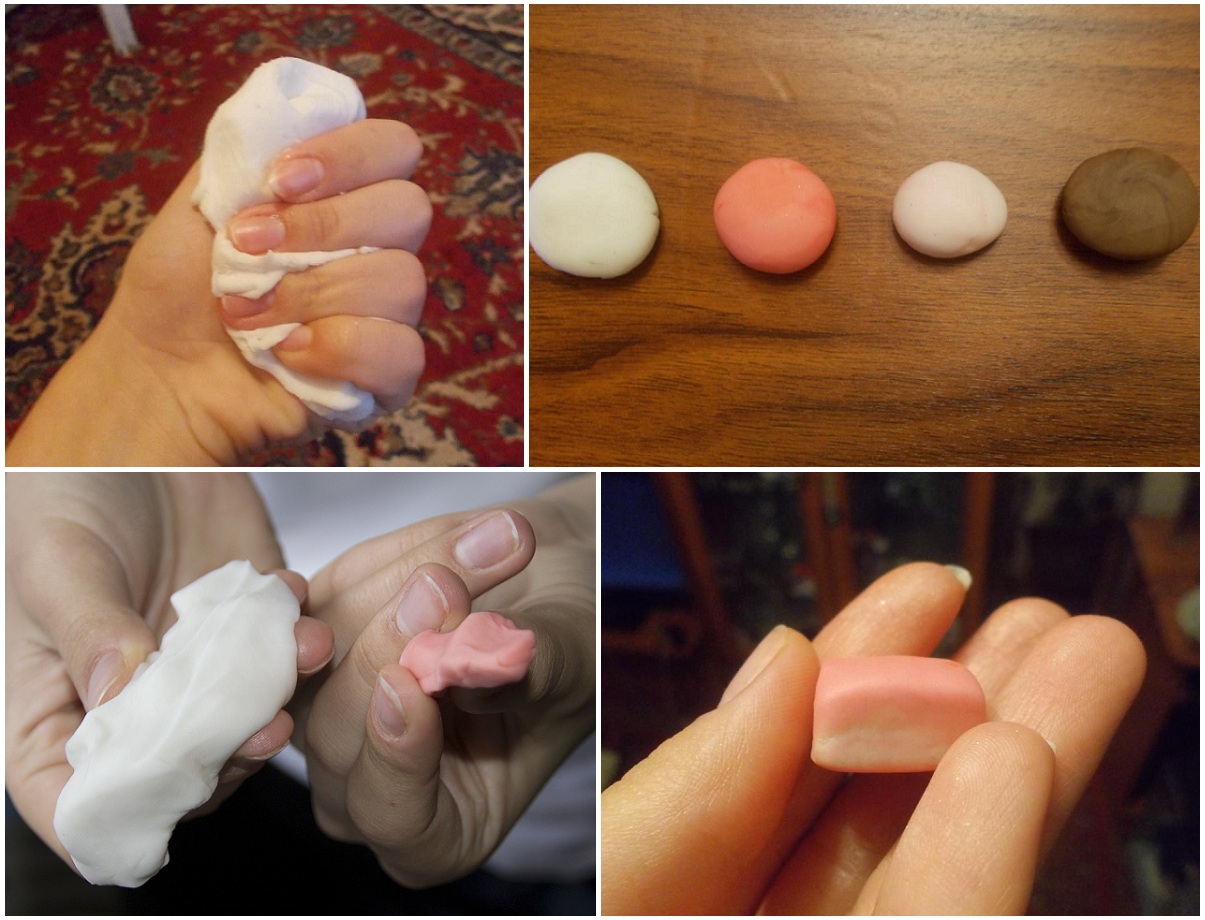 Самая дешевая домашняя полимерная глина без крахмала и пва