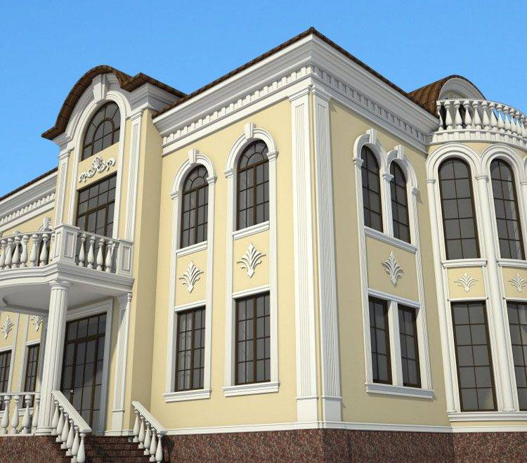 Фасадные краски по штукатурке для наружных работ: окраска и расход на 1м2