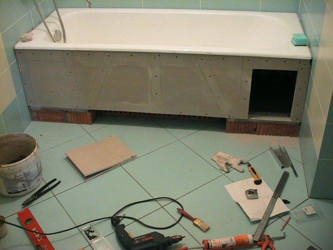 Как производятся самостоятельный монтаж, заземление и подключение чугунной ванны?