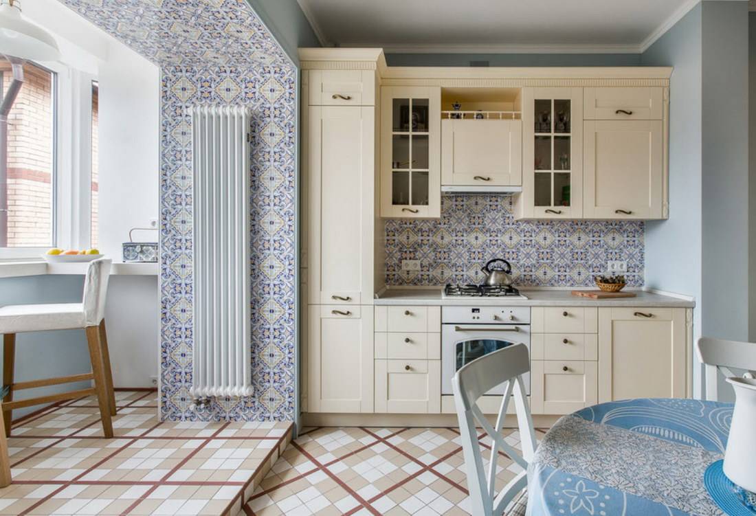 100 лучших идей: кухня совмещенная с балконом на фото