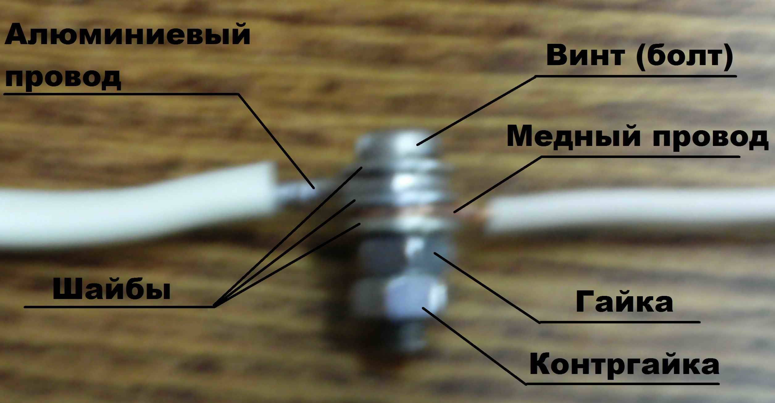 Соединение алюминиевых кабелей