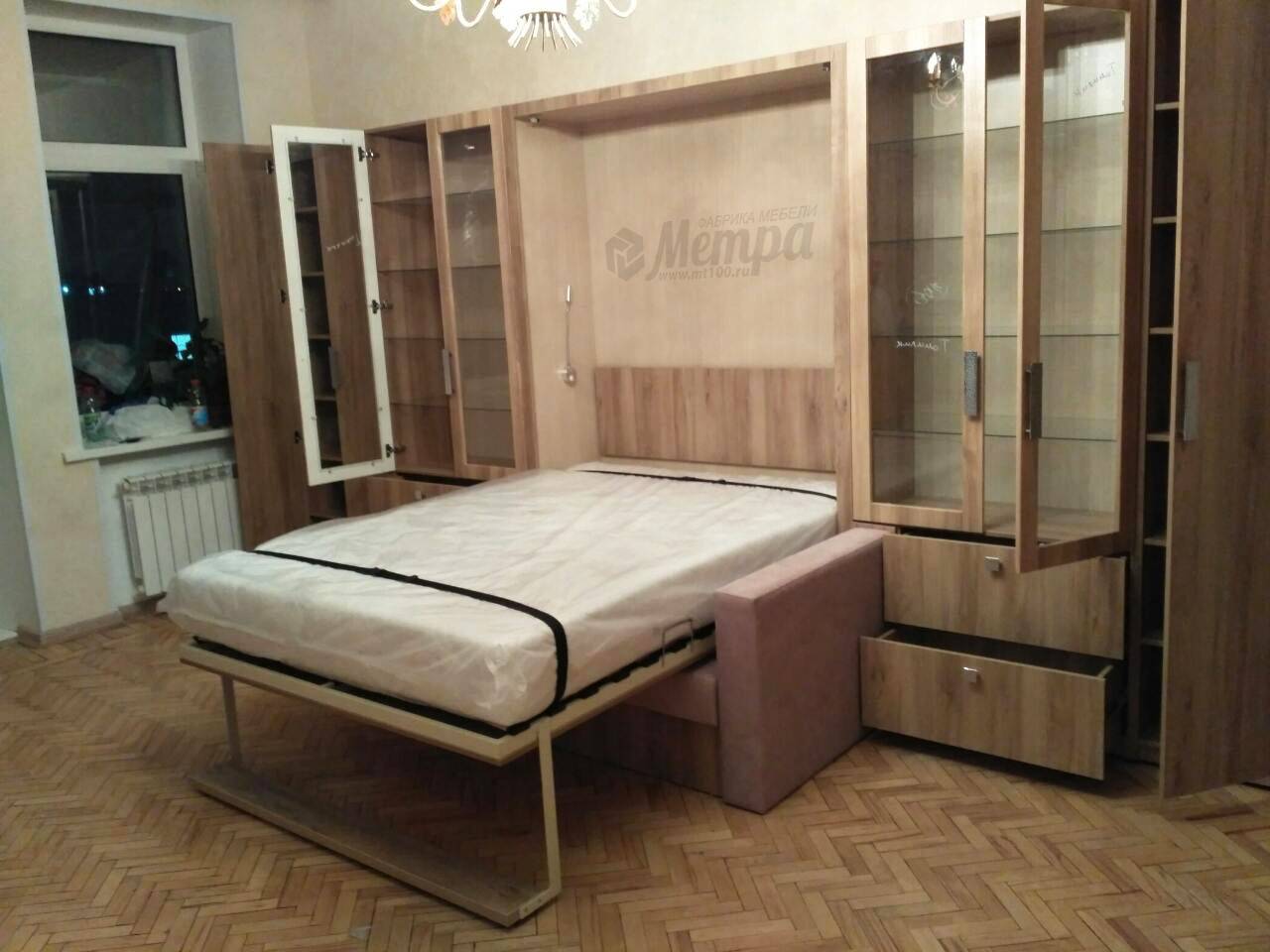 Кровать-трансформер для малогабаритной квартиры