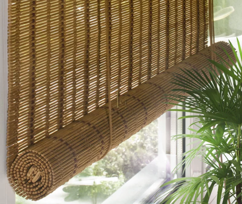 Бамбуковые жалюзи (54 фото): горизонтальные и вертикальные, как повесить на пластиковые окна, идеи в интерьере, комбинированные с деревом