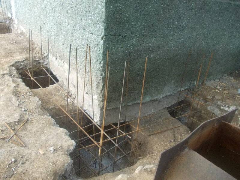 Ремонт и восстановление фундамента дома своими руками