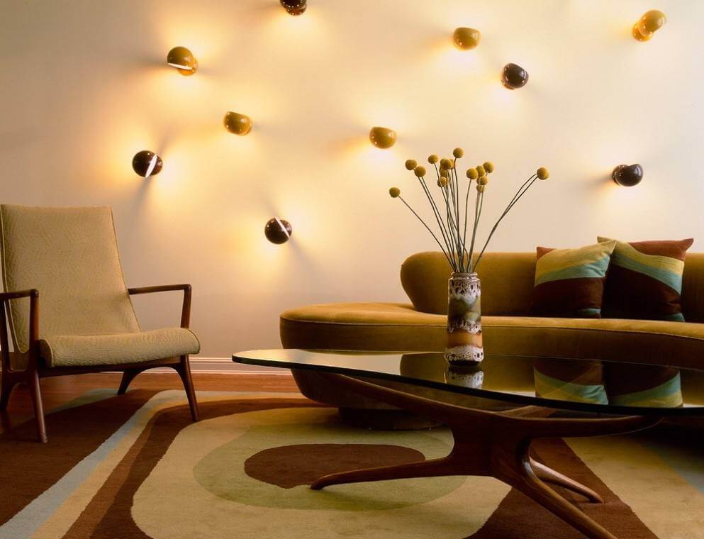Освещение в гостиной: виды и примеры освещения с фото дизайном