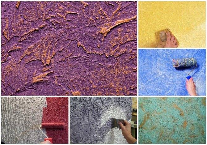 Как покрасить декоративную штукатурку своими руками пошаговая технология