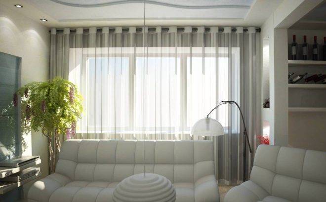 Как подобрать красивый тюль на окна в зал или гостиную