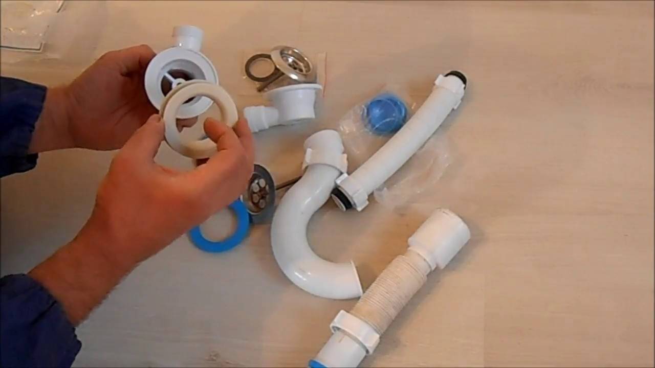 Установка слива в ванной своими руками — устройство и подключение к канализации (видео, фото)
