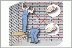 Как сделать штукатурку стен без маяков своими руками