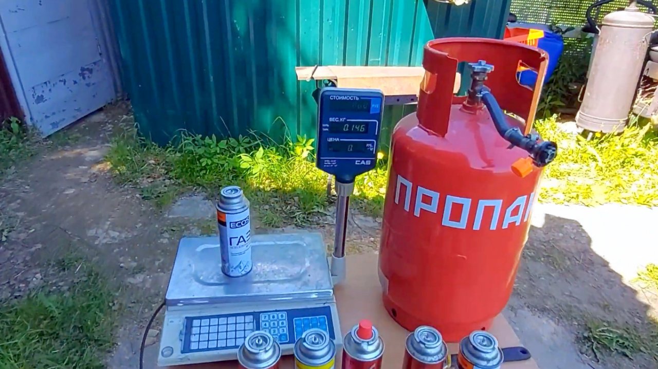Где заправить газовые баллоны для дачи? | проинструмент