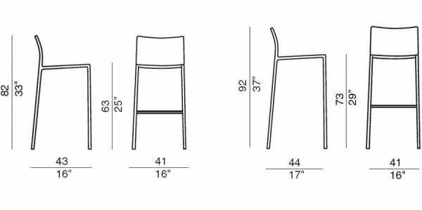 Правильно определяем высоту барного стула