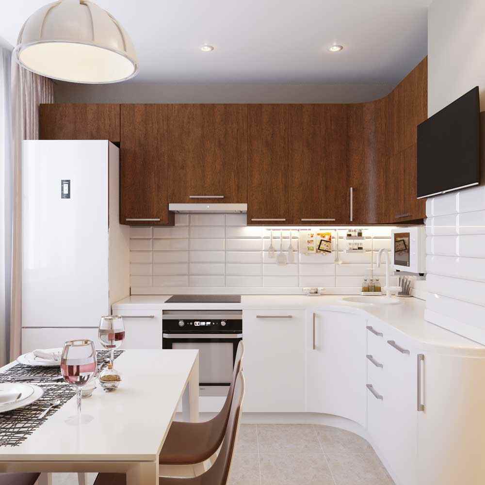 Дизайн кухни 10 кв м: эффективные решения оформления интерьера