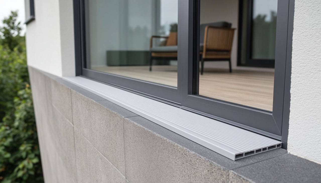 Монтаж порога на балкон