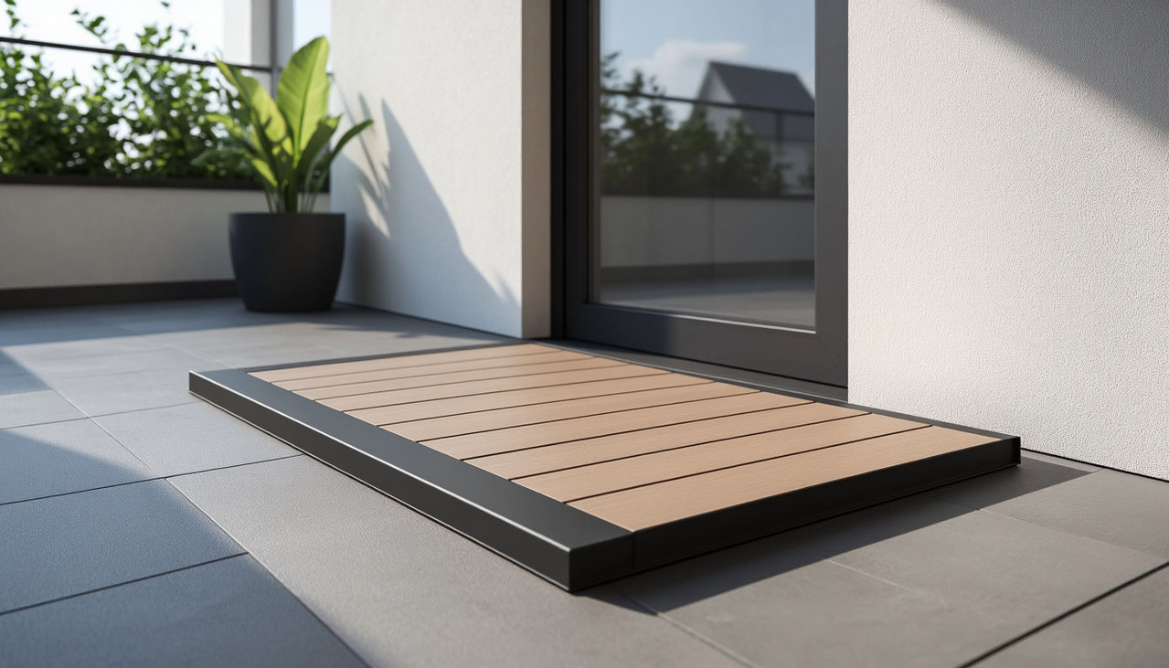 Монтаж порога на балкон