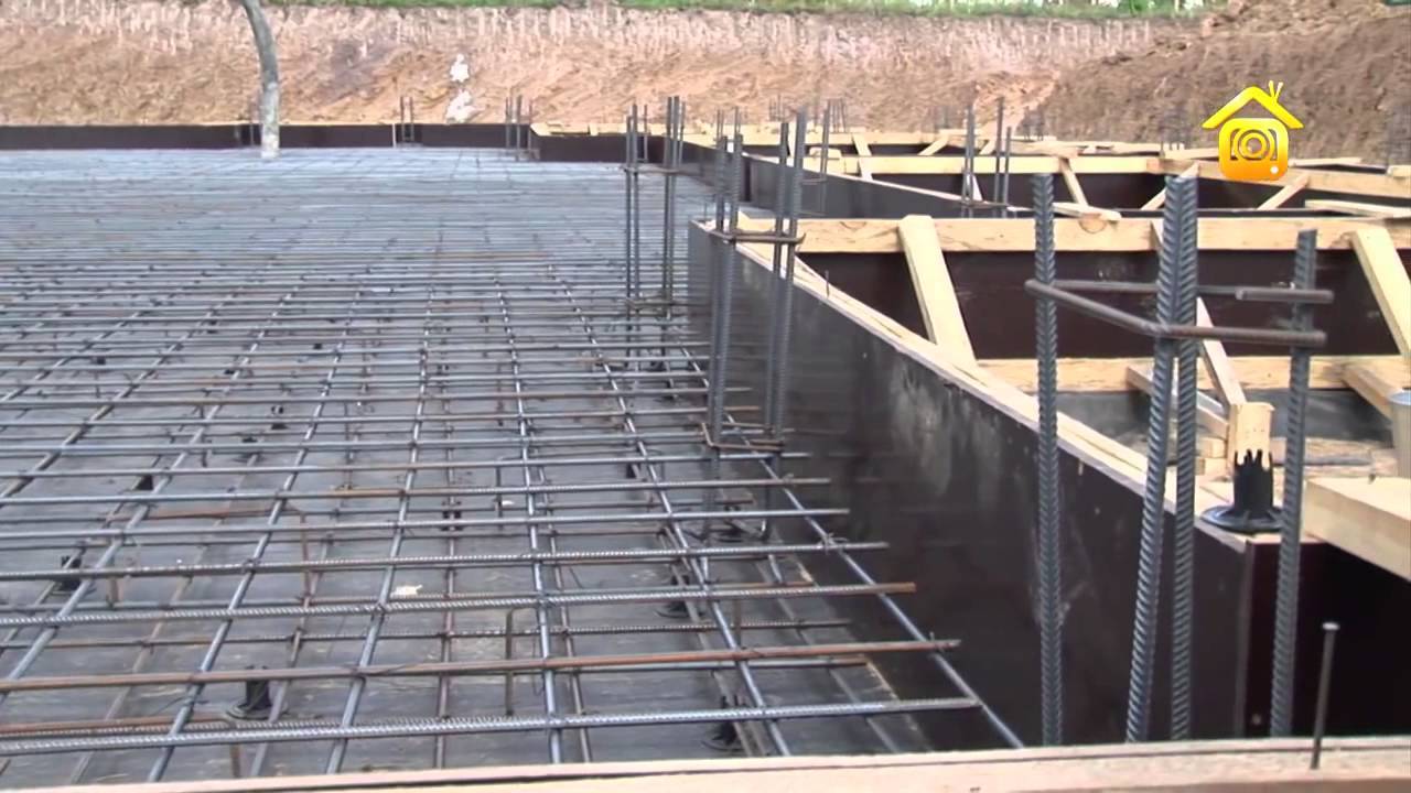Заливка монолитной плиты фундамента: применение и технология