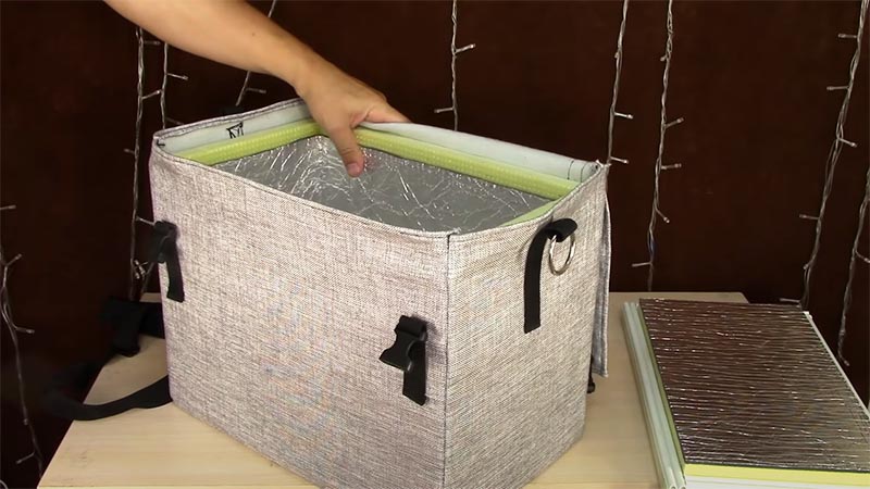 Сохраняем продукты: сумка-холодильник за несколько минут