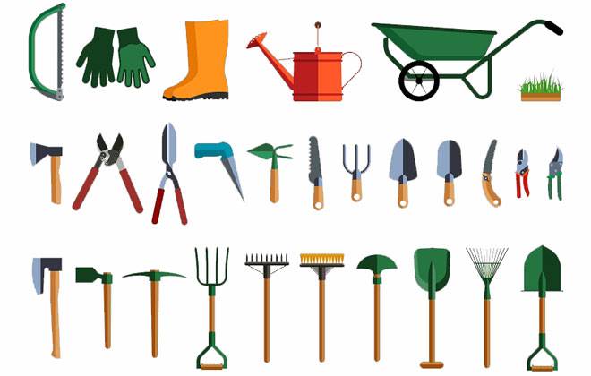 Садовый инвентарь и инструменты для огорода: описание с фото, выбор и хранение
